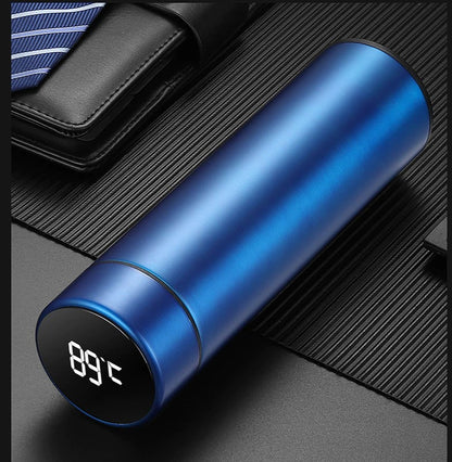 Premium Temperature Bottle – Insulated Water Bottle for Hot & Cold Drinks, Leakproof, Stainless Steel Thermos