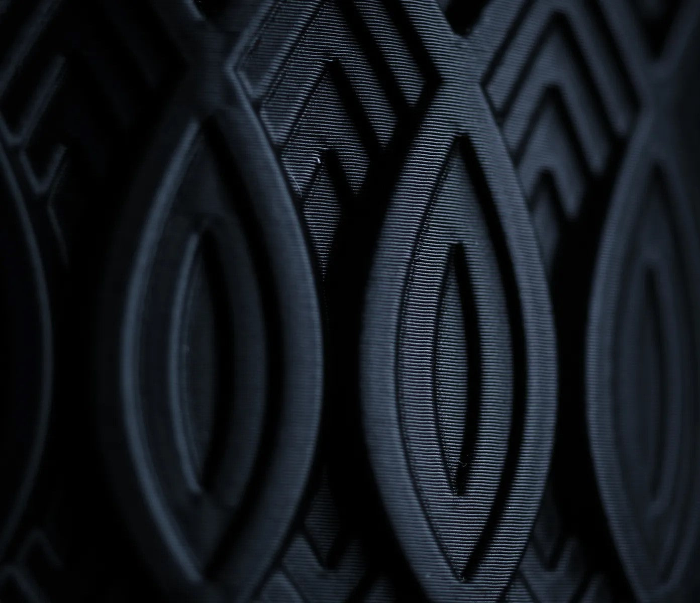 Crest Container – Premium Reusable Storage Jar with Geometric 3D Pattern | Made from Virgin Plastic | Airtight & Stylish Design for Home & Office Use