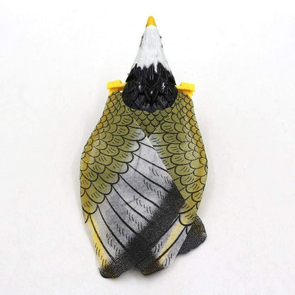 Realistic Flying Eagle Bird Toy with Spread Wings