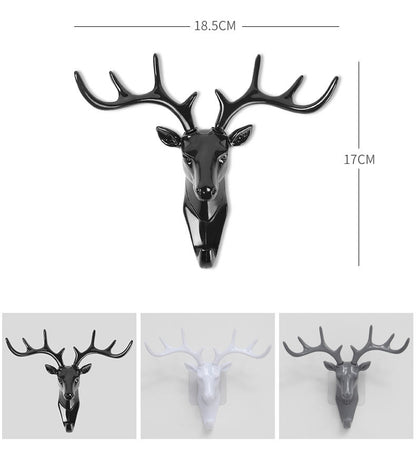 Deer Head Key Holder – Stylish & Functional Wall-Mounted Key Organizer