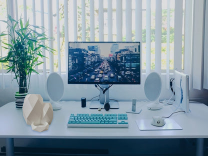 Marble Look 3 Compartment Pen Holder – Stylish &amp; Functional Desk Organizer