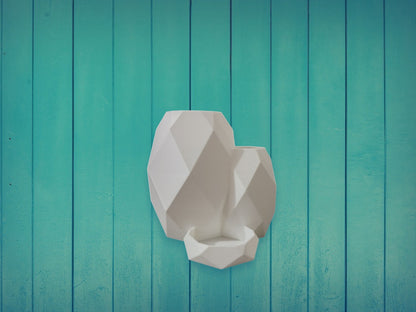 Marble Look 3 Compartment Pen Holder – Stylish &amp; Functional Desk Organizer