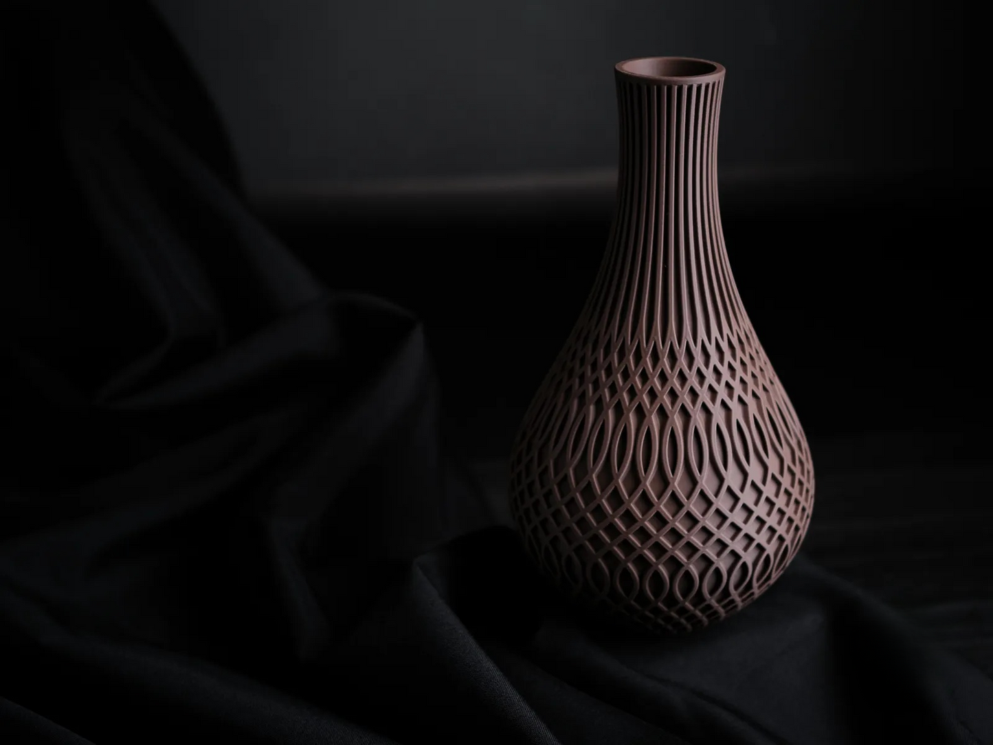 Hydra Decorative Vase – Premium Virgin Plastic Flower Pot with Modern Geometric Design for Home & Office Décor