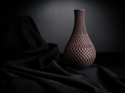 Hydra Decorative Vase – Premium Virgin Plastic Flower Pot with Modern Geometric Design for Home & Office Décor