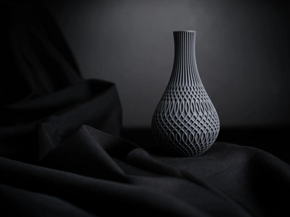 Hydra Decorative Vase – Premium Virgin Plastic Flower Pot with Modern Geometric Design for Home & Office Décor