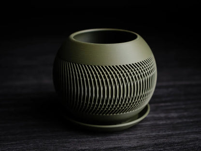 GadgetGifters Unique Indoor Planter Pot – Stylish Decorative Pot for Succulents, Cacti & Houseplants